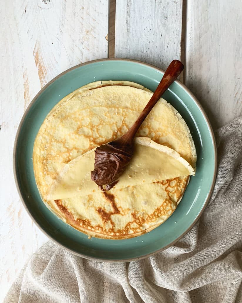 Recette pâte à crêpes healthy express