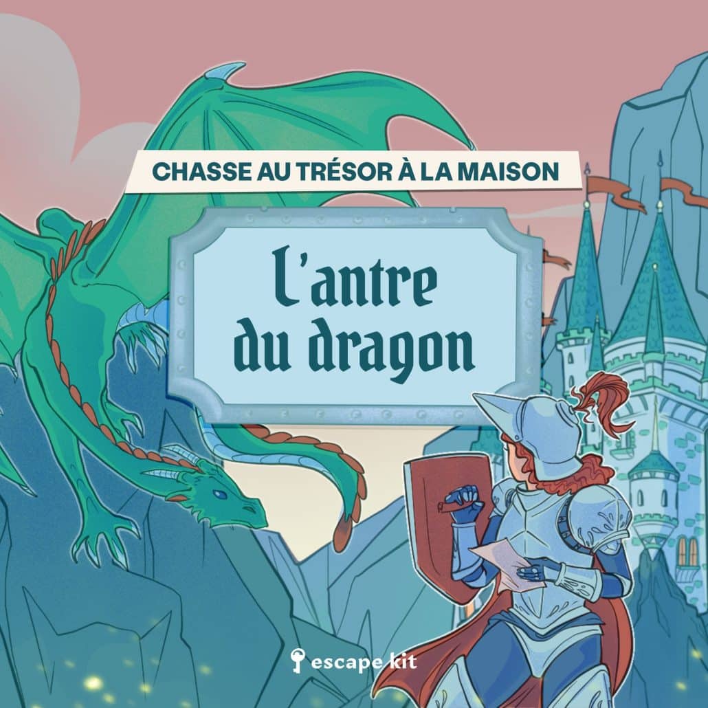 BANNIERE ANTRE DU DRAGON_ESCAPE KIT_CHASSE AU TRESOR