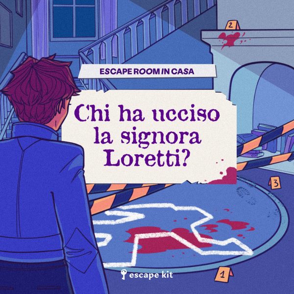 Chi ha ucciso la signora Loretti-Escape Kit_Escape Room in casa