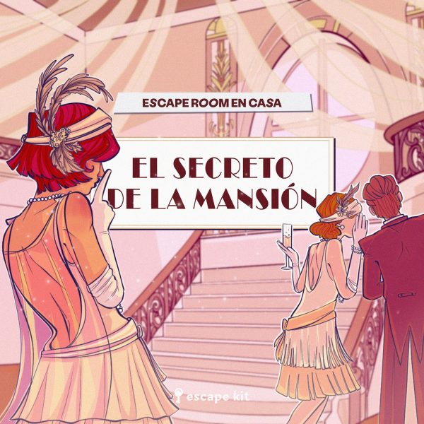 EL SECRETO DE LA MANSION_ESCAPE KIT_GATSBY