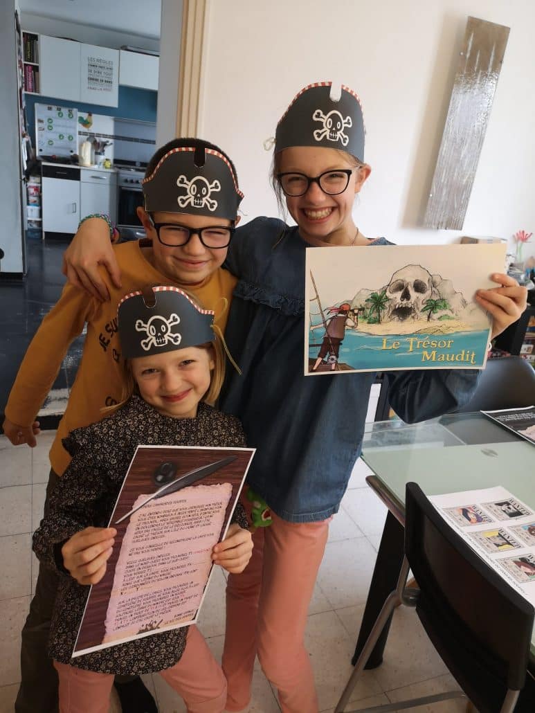 Escape Game pirates enfant