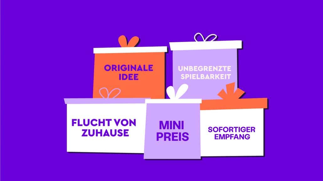 ESCAPE KIT GESCHENKKARTE INFOGRAFIE