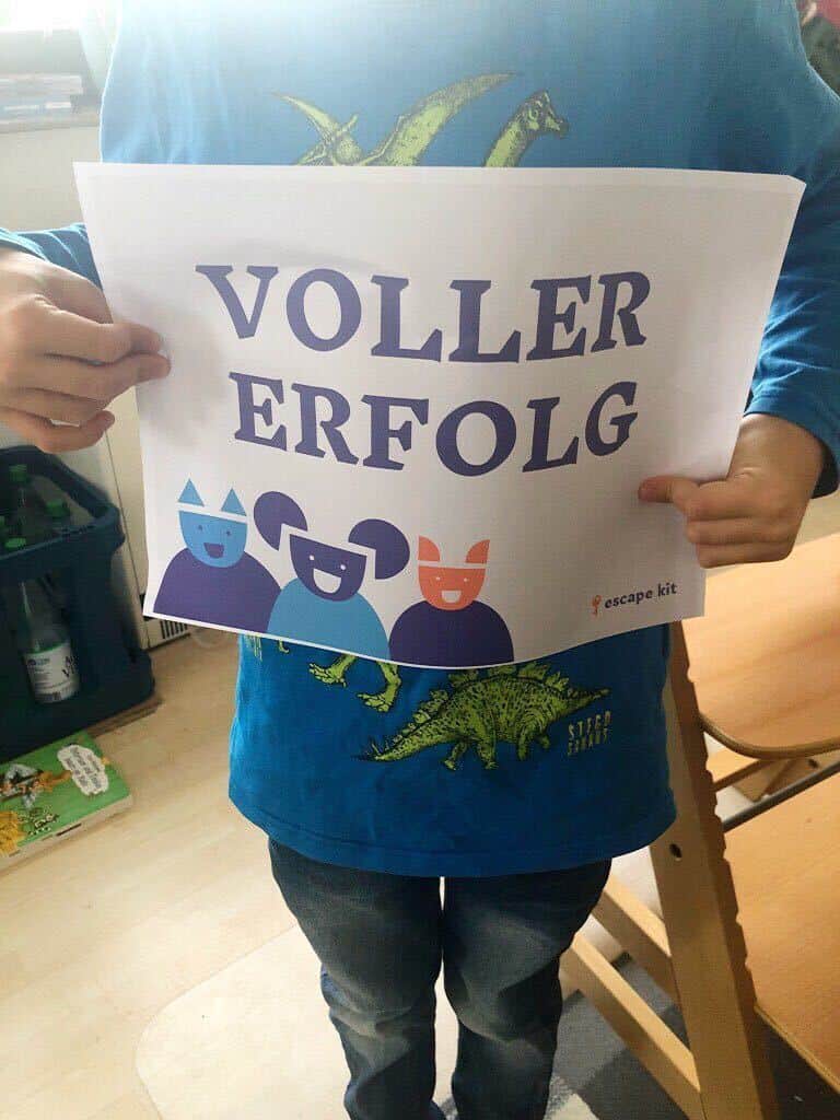 ESCAPE ROOM - VOLLER ERFOLG