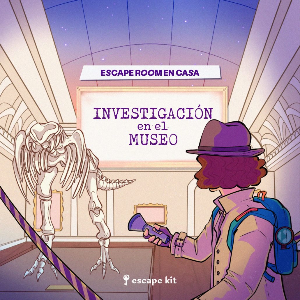 JUEGOS DE DETECTIVES_NINOS_JUEGOS DE MESA DIVERTIDOS_INVESTIGACION EN EL MUSEO_ESCAPE KIT_2