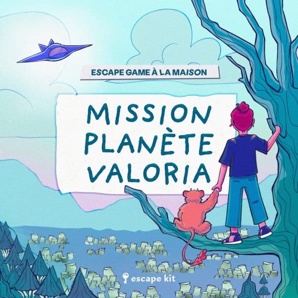 MISSION PLANÈTE VALORIA - ESCAPE GAME CARRÉE