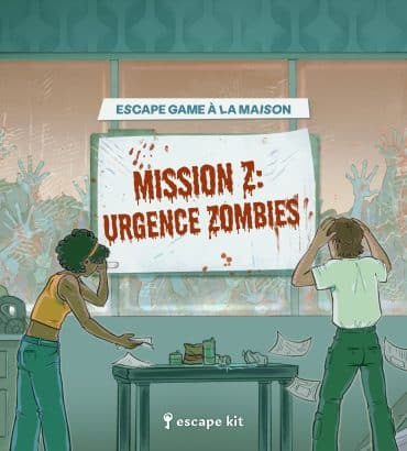 MISSION Z : URGENCE ZOMBIES_ESCAPE KIT_ESCAPE GAME ZOMBIES ENQUETE_1