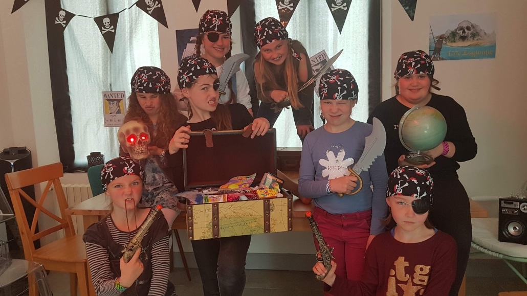 anniversaire escape game sur le thème des pirates