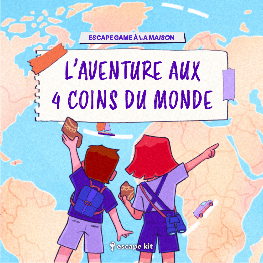 BANNIERE_AVENTURE AUX QUATRE COINS DU MONDE_ESCAPE GAME_ESCAPE KIT_1