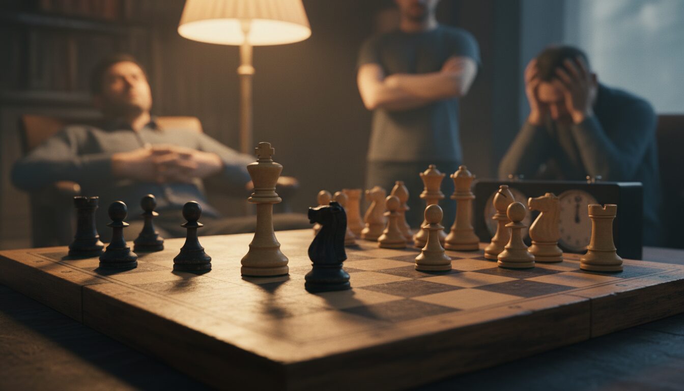 découvrez les moments clés et les émotions intenses dans 'fin de partie : quand le jeu se termine', une réflexion profonde sur la clôture des cycles et les nouveaux départs.