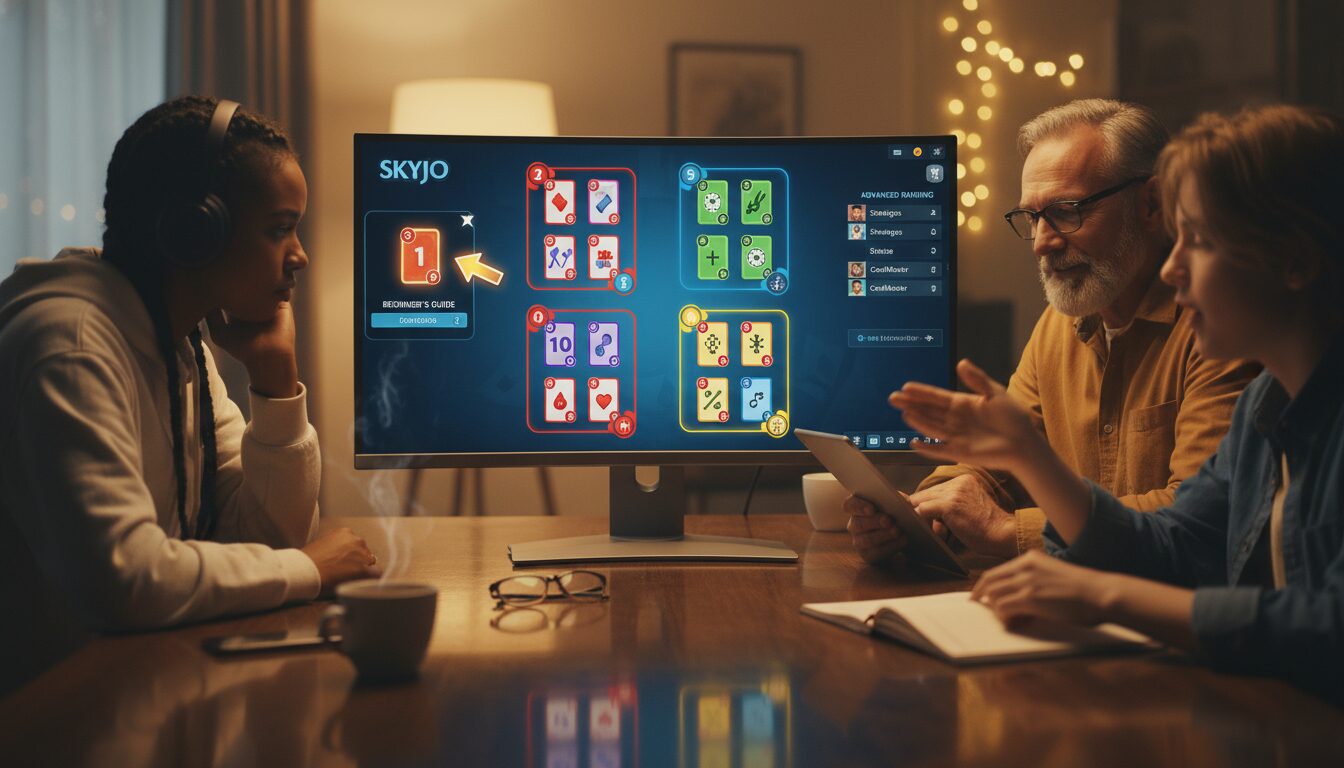 découvrez notre guide complet pour jouer à skyjo en ligne, adapté aux débutants comme aux joueurs avancés. apprenez les règles, stratégies et astuces pour maîtriser ce jeu de cartes captivant.