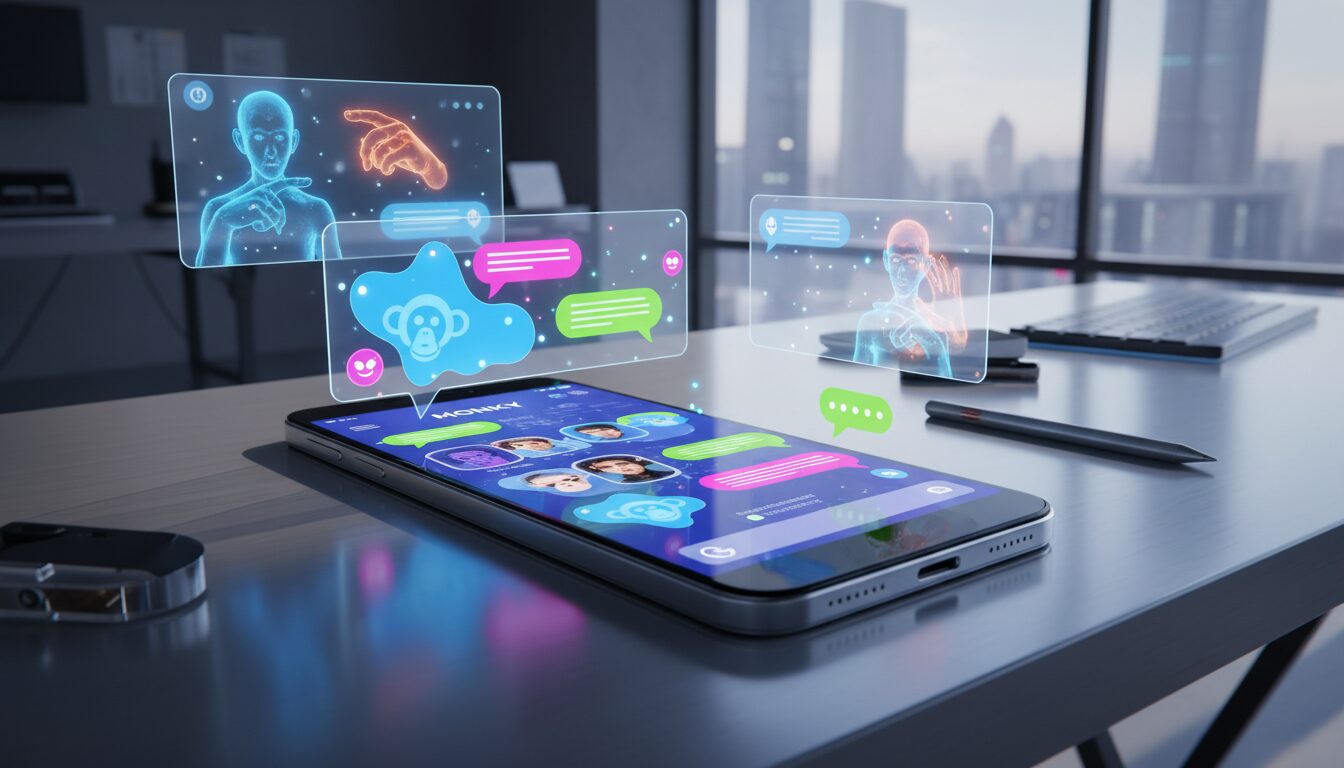 découvrez monky, l'application innovante qui transforme la messagerie instantanée avec des fonctionnalités uniques pour une communication rapide et sécurisée.