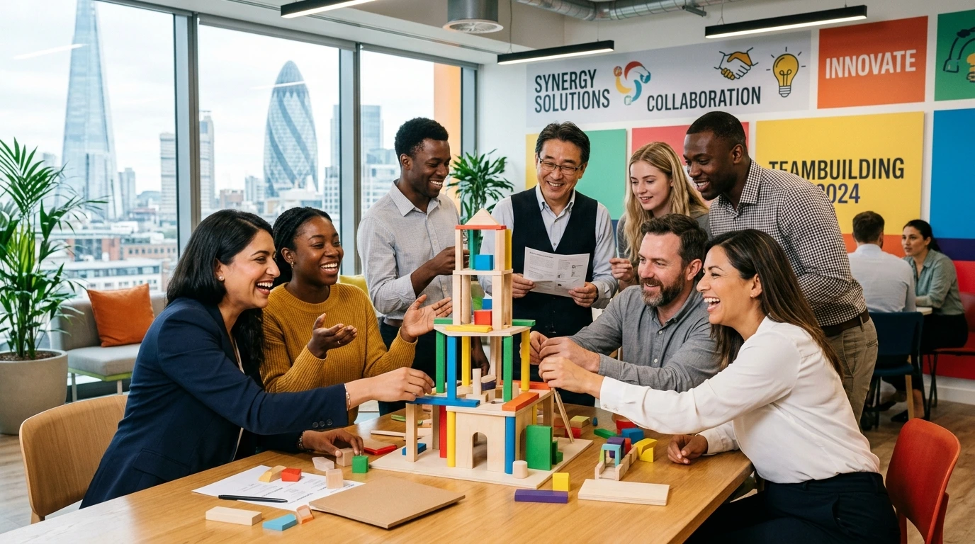 Équipe qui collabore